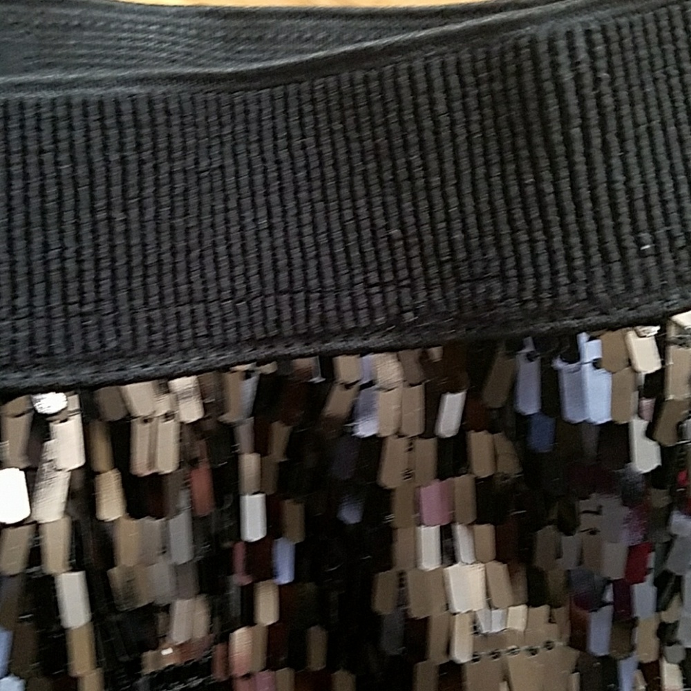 Gorgeous Black Sequin Skirt - Picture 2 of 8